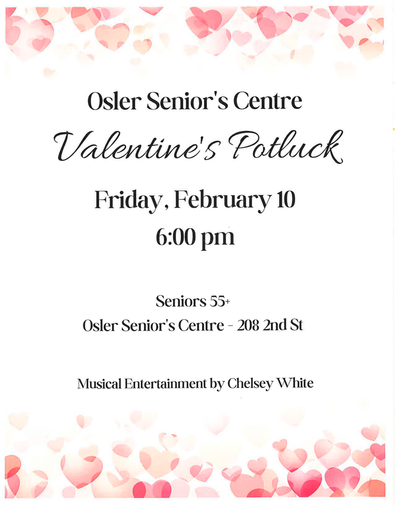 Osler Senior's Centre - Valentine's Potluck